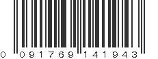 UPC 091769141943