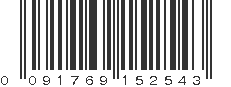 UPC 091769152543