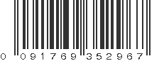 UPC 091769352967