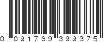 UPC 091769399375