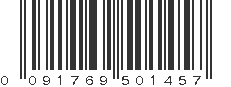 UPC 091769501457