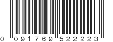 UPC 091769522223
