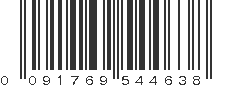 UPC 091769544638