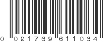 UPC 091769611064