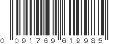 UPC 091769619985