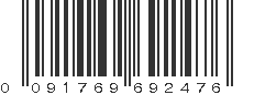 UPC 091769692476