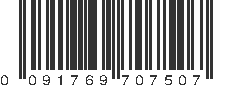 UPC 091769707507