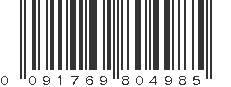 UPC 091769804985