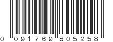 UPC 091769805258