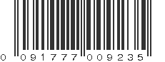UPC 091777009235
