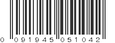 UPC 091945051042