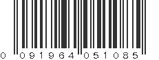 UPC 091964051085