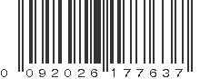 UPC 092026177637
