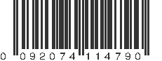 UPC 092074114790