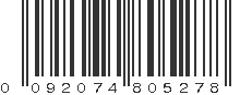 UPC 092074805278