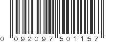 UPC 092097501157