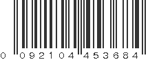 UPC 092104453684