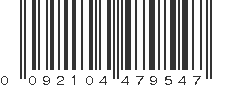 UPC 092104479547