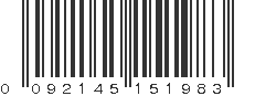 UPC 092145151983