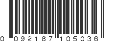 UPC 092187105036