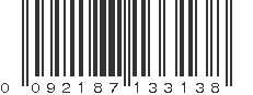 UPC 092187133138