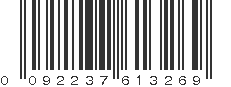 UPC 092237613269