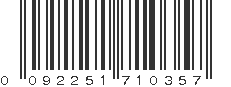UPC 092251710357