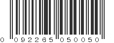 UPC 092265050050