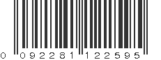 UPC 092281122595