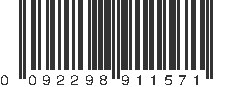 UPC 092298911571
