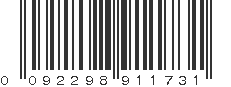 UPC 092298911731