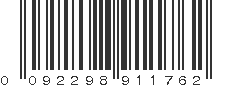 UPC 092298911762
