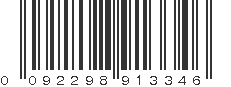 UPC 092298913346