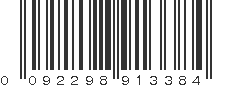 UPC 092298913384