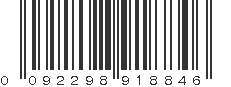 UPC 092298918846