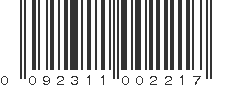 UPC 092311002217