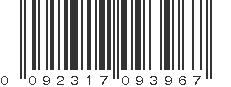 UPC 092317093967