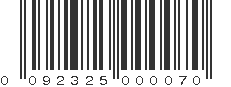 UPC 092325000070