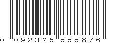 UPC 092325888876