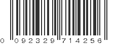UPC 092329714256