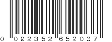 UPC 092352652037
