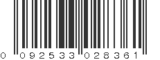 UPC 092533028361