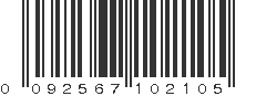 UPC 092567102105