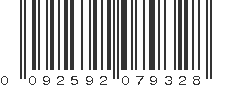 UPC 092592079328