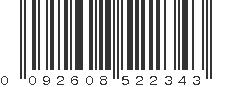 UPC 092608522343