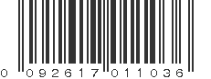 UPC 092617011036