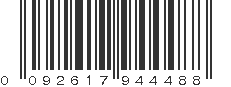 UPC 092617944488