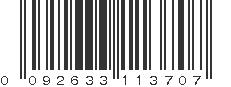 UPC 092633113707