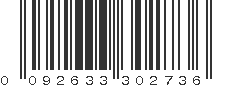 UPC 092633302736