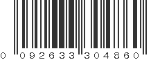 UPC 092633304860